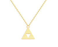 Triforce Gold Necklace