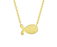 Goldfish Gold Necklace