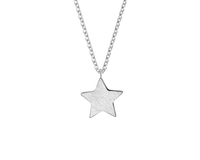 Simple Star Silver Necklace