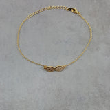 Angel Wings Gold Bracelet