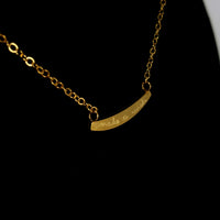 Make A Wish Gold Necklace