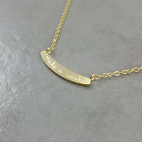 Make A Wish Gold Necklace