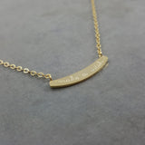 Make A Wish Gold Necklace