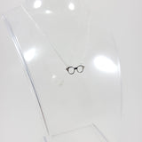 Glasses Silver Necklace